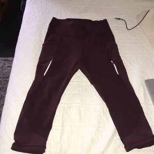 Cropped lulu lemon leggings
